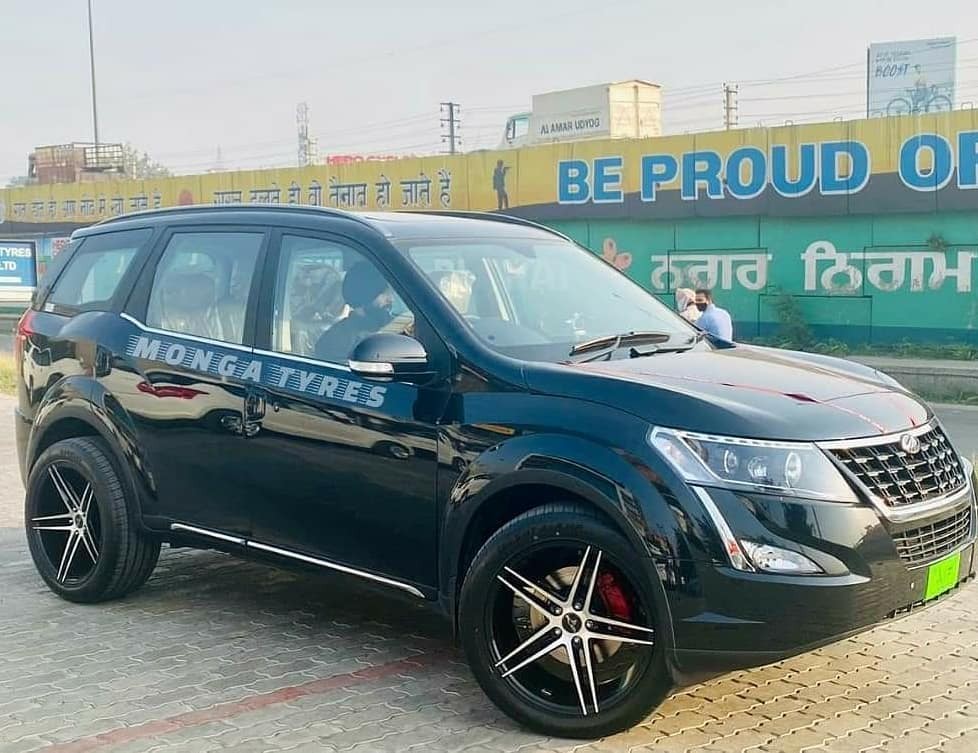 Xuv 500 on sale modified alloy wheels
