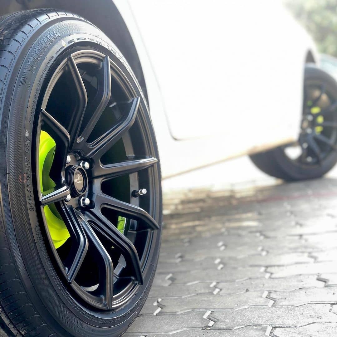 Plati alloy clearance wheel caps
